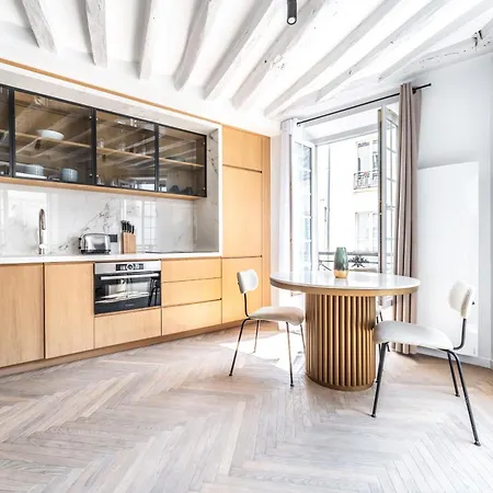 Le Chic Marais Parisien شقة باريس